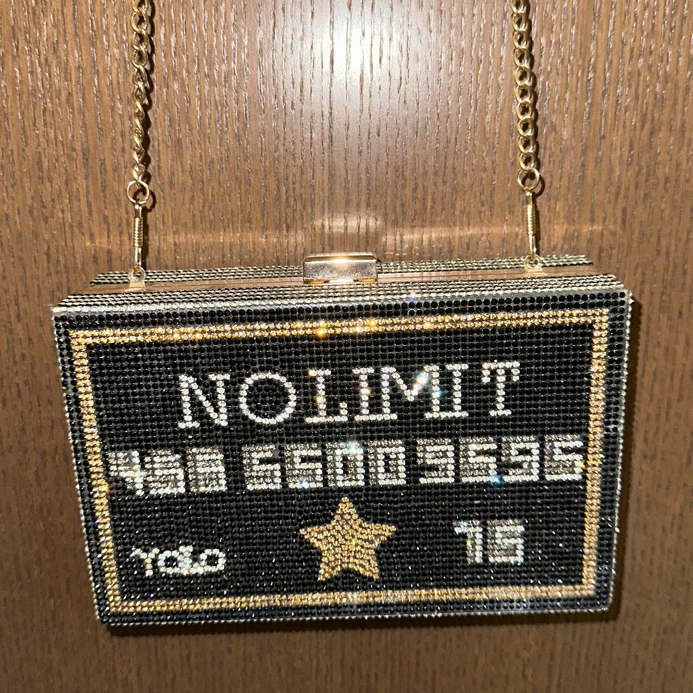 COPY - No limit Rhinestone Bag